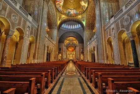 The Basilica of the National Shrine of the Immacul