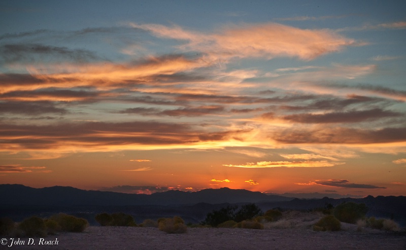 Southwestern Utah Sunset - ID: 12698250 © John D. Roach