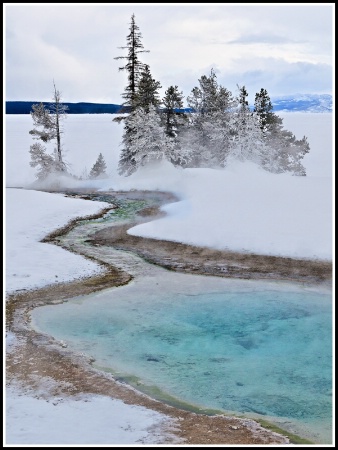 Winter in Yellowstone NP