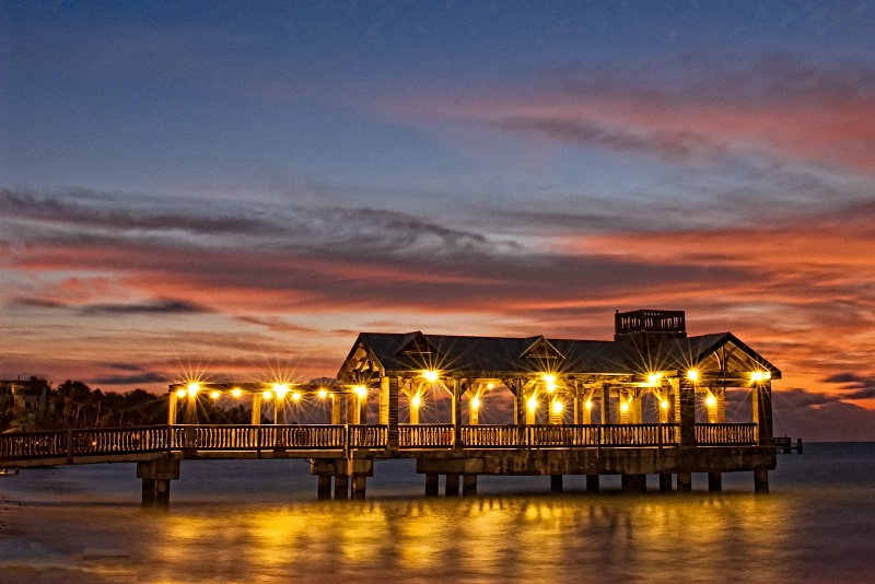 morning pier