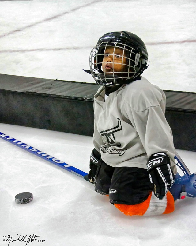 The Tiniest Hockey Player