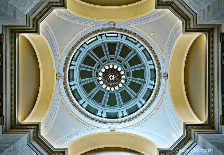 Eye of the Chandelier, Arkansas State Capitol 