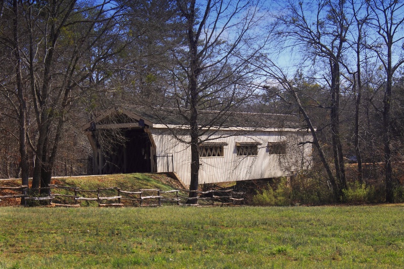 Hurricane Shoals Covered Bridge