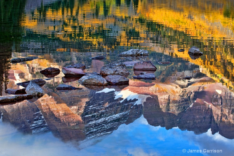 Maroon Bells Reflected