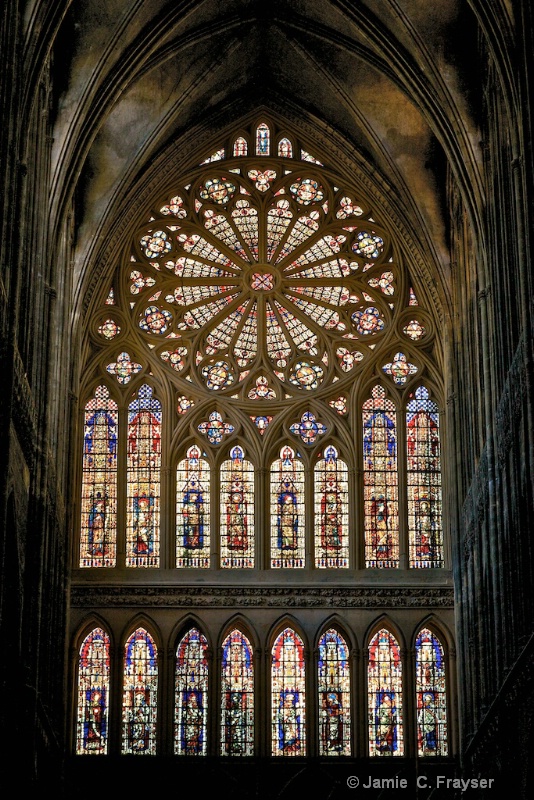 Saint-Stephen cathedral, Metz, France