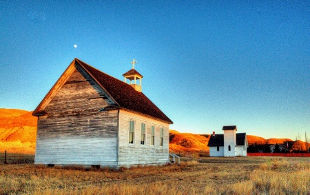   "Sunsetting on the Prairies"