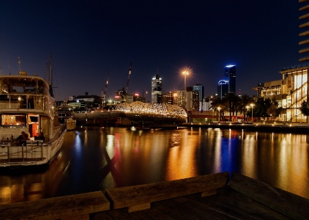 Docklands By Night.