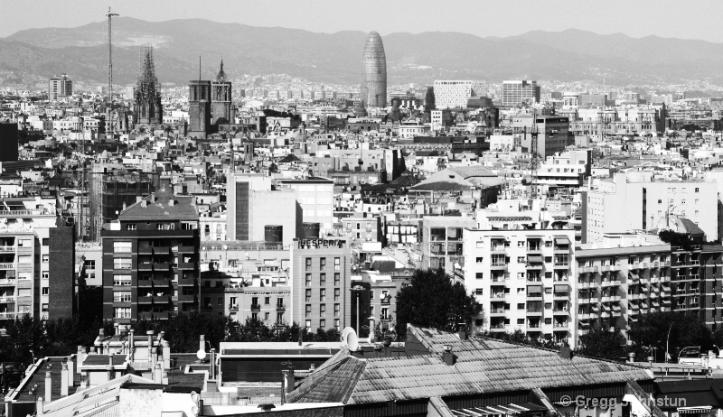 Barcelona Skyline