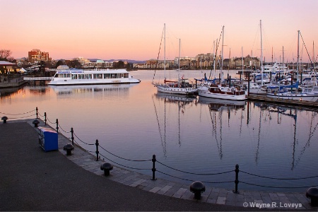 Victoria Harbour at Sunrise