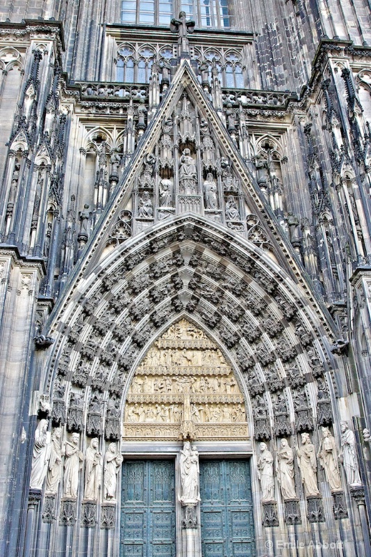 Entrance to "The Dom" in Cologne - ID: 12741592 © Emile Abbott