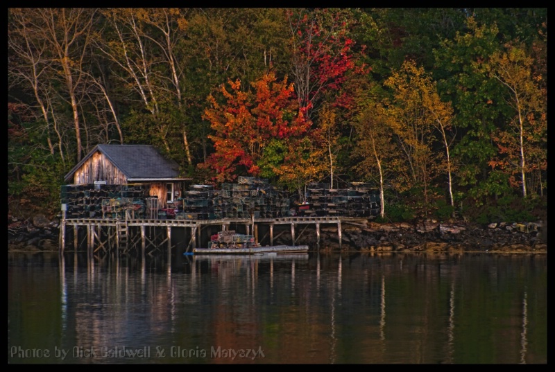 Boat house , Maine