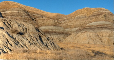 "Rolling hills of the Badlands"