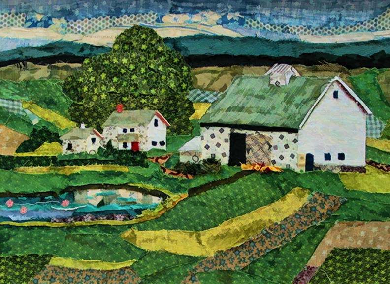 Farm and Pond