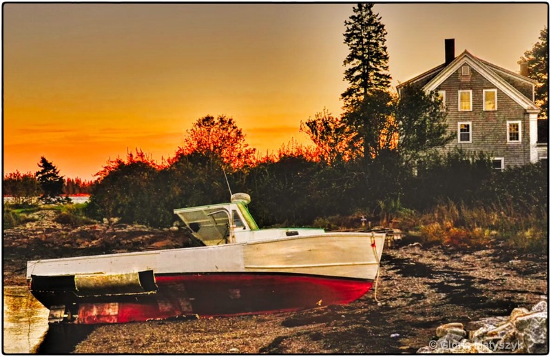 Boat, Maine - ID: 12754836 © Gloria Matyszyk