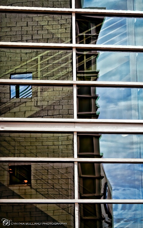 Parking Garage Reflections