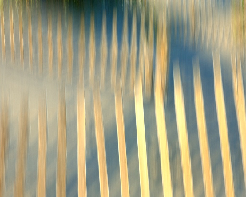 Three Fence Abstract