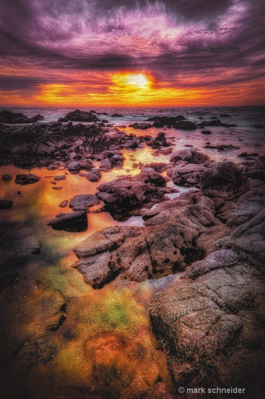 Monterey sunset - ID: 12764854 © Mark Schneider