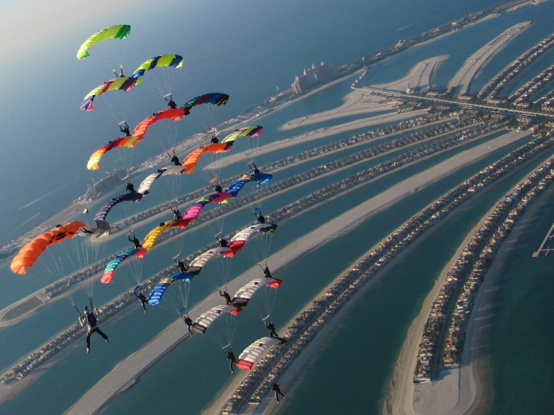 Soaring High Over Dubai
