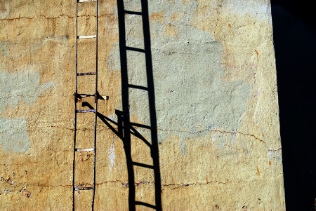 Trestle Extension Ladder Shadow