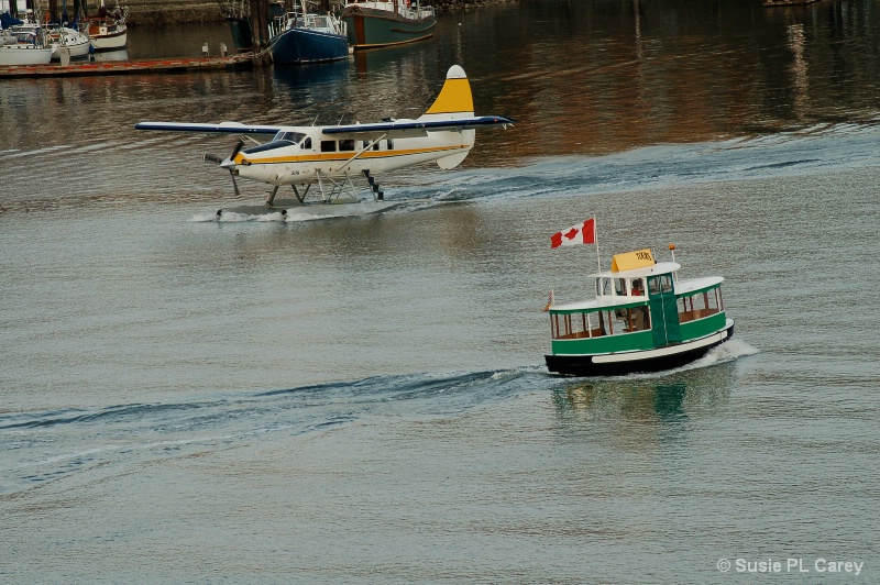 Boats & Seaplane - ID: 12769637 © Susie P. Carey