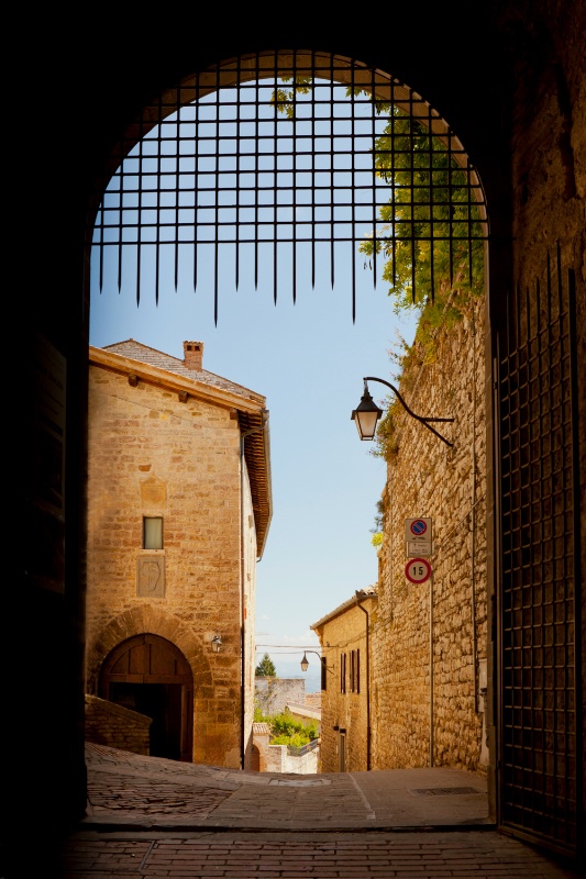 Portcullis, Gubbio Italy