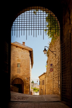 Portcullis, Gubbio Italy