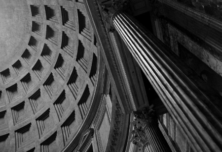 A column from Panthenon, Rome