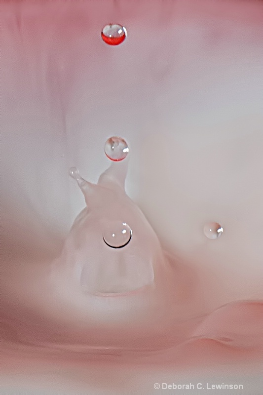 Milk  and Water Drop Fantasy - ID: 12776943 © Deborah C. Lewinson