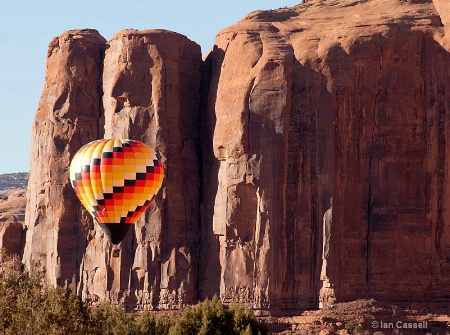 Monument Valley Balloon Launch