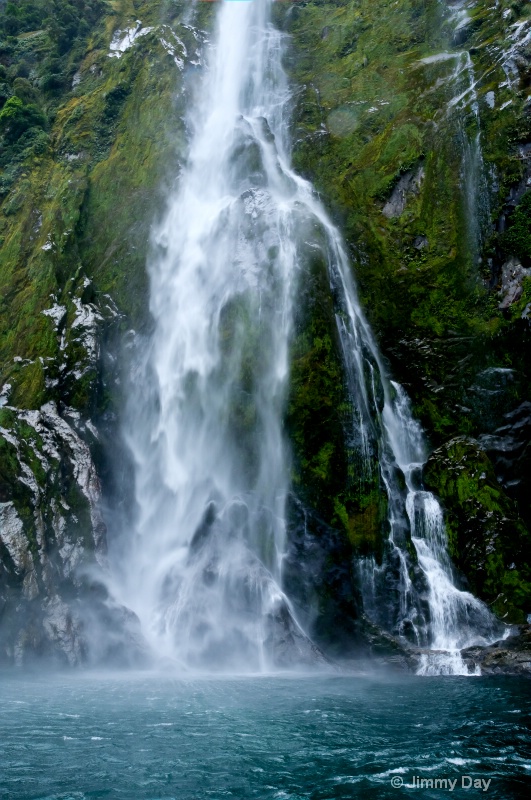 Falls on Milford Sound