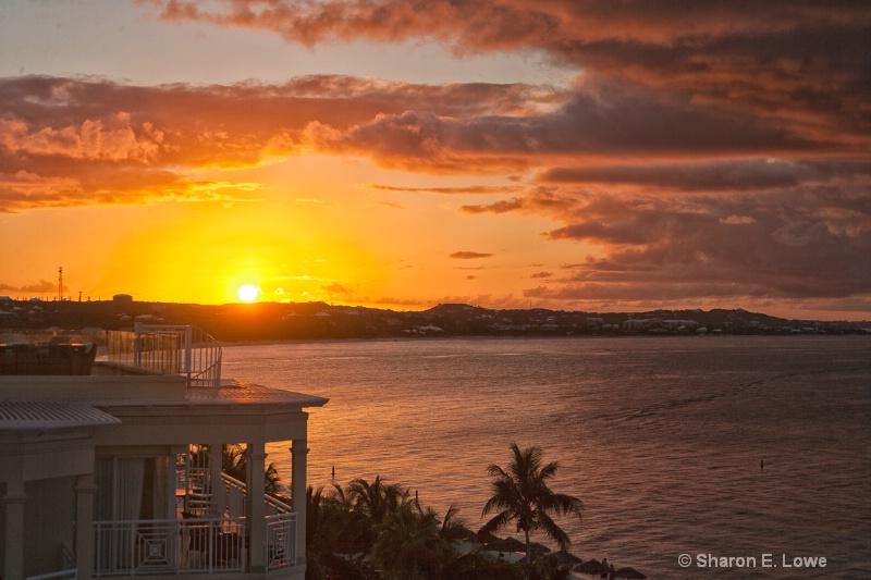 Sunset at Windsong Resort - ID: 12781957 © Sharon E. Lowe