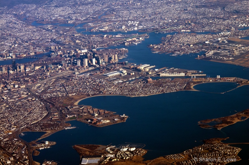 Boston By Air - ID: 12781983 © Sharon E. Lowe