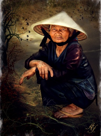 Lady in Vietnam