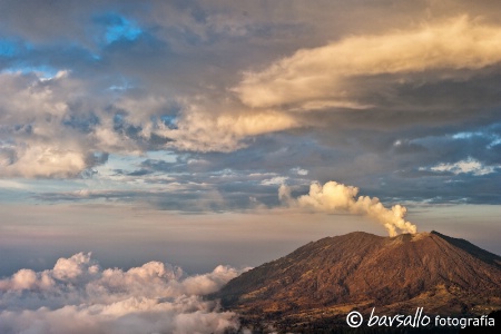 Sunset at Turrialba volcano 02