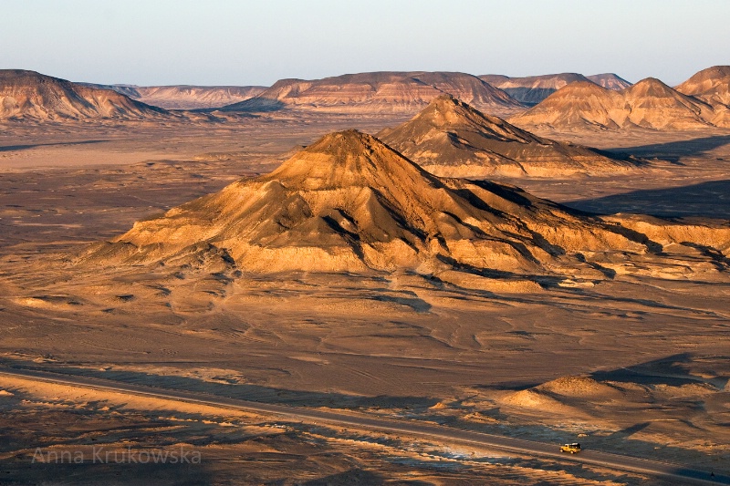 Through the desert