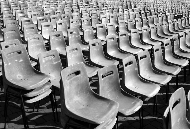 Chairs in St. Peter's Square