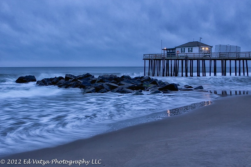 First Light on a Cloudy Day