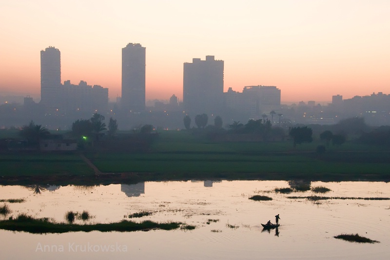 Quiet morning in Cairo