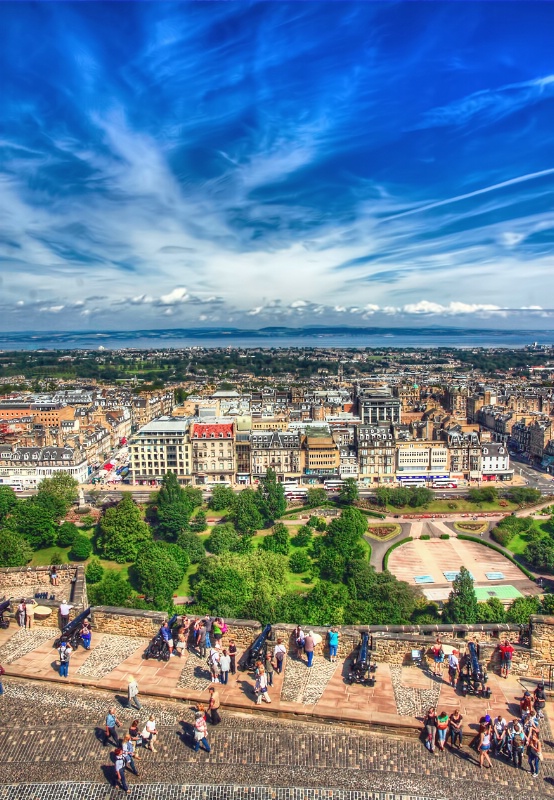 View Over Edinburgh 