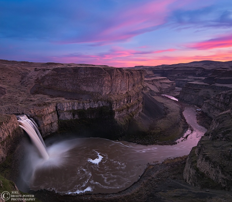 Palouse Falls Sunset