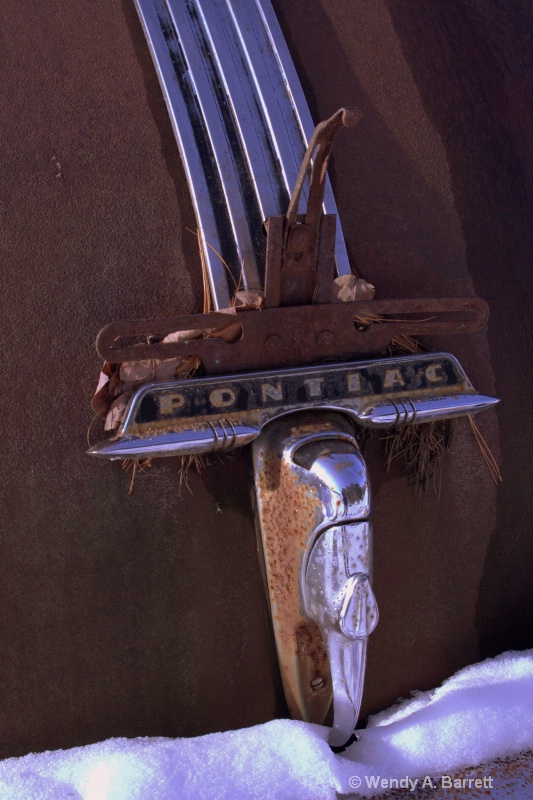 Pontiac - trunk handle - ID: 12816273 © Wendy A. Barrett