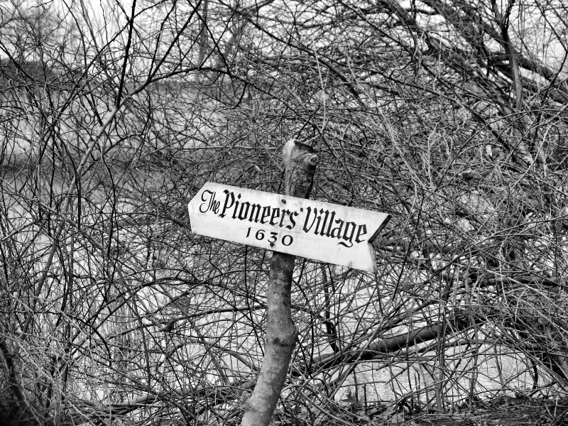 This way to the Pioneers Village