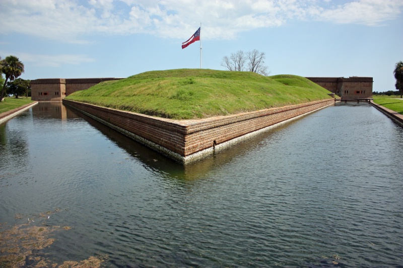 Fort Pulaski Bunker Mounds