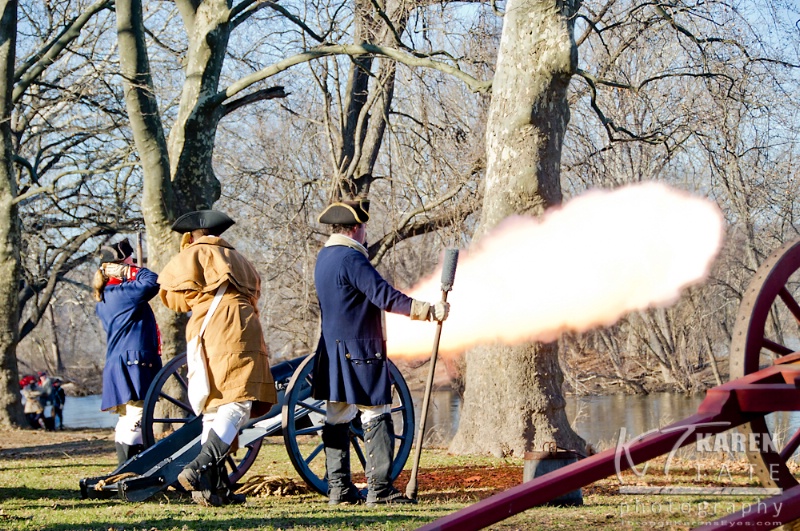 Reenactment of Washington's Crossing - ID: 12828755 © Karen Rosenblum