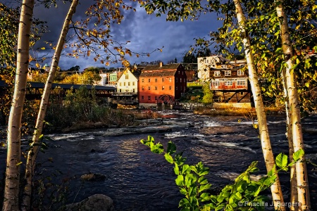 Sunset at Littleton Grist Mill