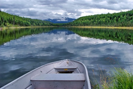 Into the Lake!