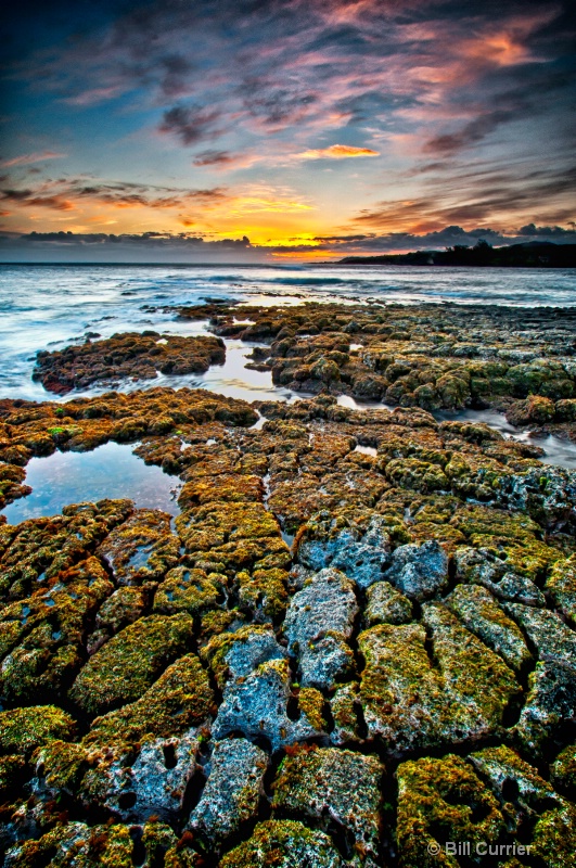 South Shore Beach Sunset - Kauai - ID: 12834886 © Bill Currier