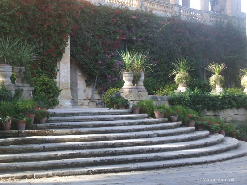 San Anton Garden Steps.