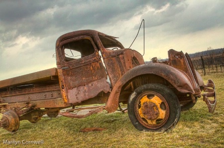 The Winery and the Truck - Ravine Vineyard