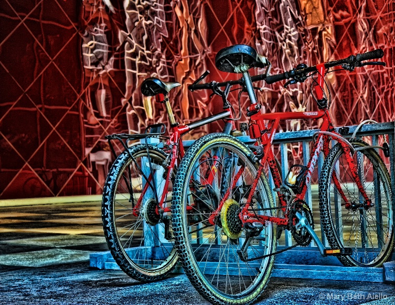 Bikes Parked at PPG